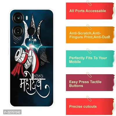 Stylish Multicolored Silicone Printed Back Case Cover For Itel-P-40-thumb4