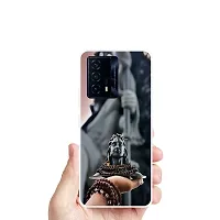 Stylish Silicon Printed Back Case Cover for Iqoo Z5 5G-thumb2