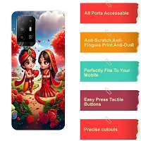 Trendy Silicone Printed Mobile Back Cover for Oppo F19 Pro Plus-thumb3