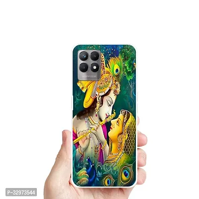 Stylish Silicon Printed Back Case Cover for Realme 8i-thumb4