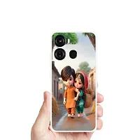 Stylish Multicolored Silicone Printed Back Case Cover For Itel-P-40-thumb2