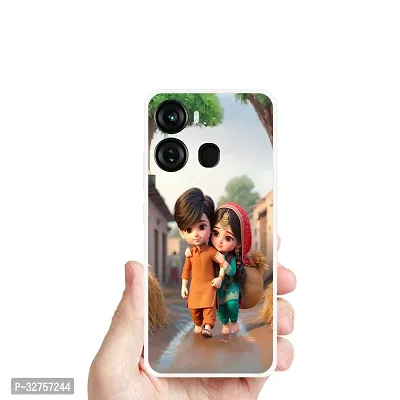 Stylish Multicolored Silicone Printed Back Case Cover For Itel-P-40-thumb3