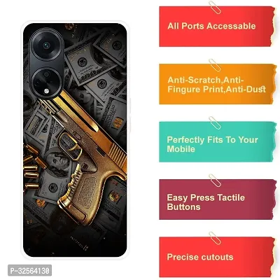 Trendy Silicone Printed Mobile Back Cover for Oppo F23-5G-thumb4