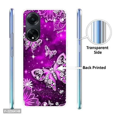 Trendy Silicone Printed Mobile Back Cover for Oppo F23-5G-thumb2