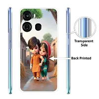 Stylish Multicolored Silicone Printed Back Case Cover For Itel-P-40-thumb1