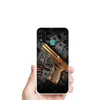 Stylish Silicon Printed Back Cover for Itel A48-thumb2