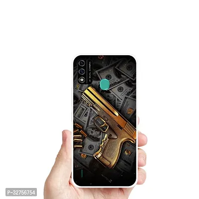 Stylish Silicon Printed Back Cover for Itel A48-thumb3