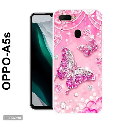 Stylish Silicon Back Cover for Oppo A5s-thumb0