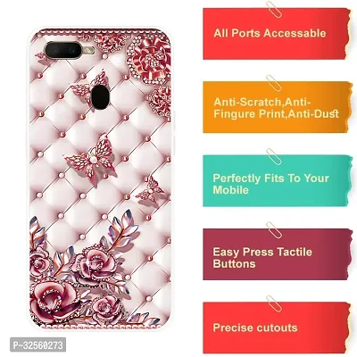 Stylish Silicon Printed Back Case Cover for Oppo A5s-thumb5