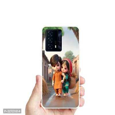 Stylish Silicon Printed Back Case Cover for Iqoo Z5 5G-thumb3