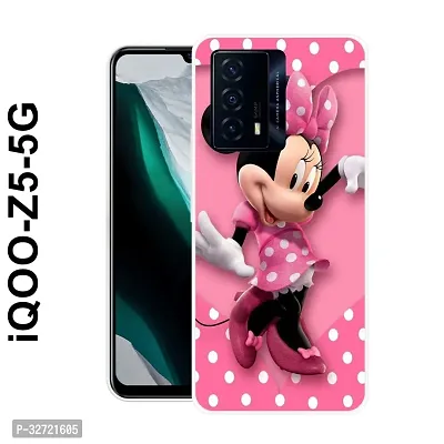 Stylish Silicon Printed Back Case Cover for Iqoo Z5 5G