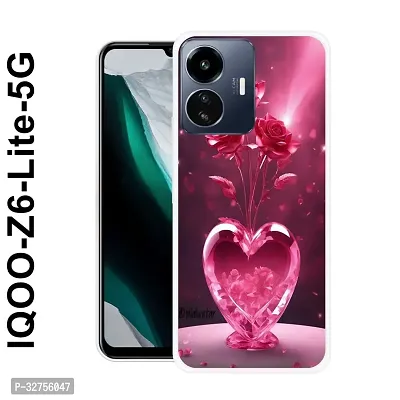 Stylish Silicon Printed Back Case Cover for Iqoo Z6 Lite 5