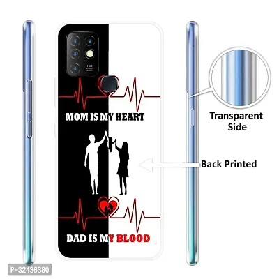 Stylish Silicon Printed Back Case Cover for Infinix Hot 10-thumb2