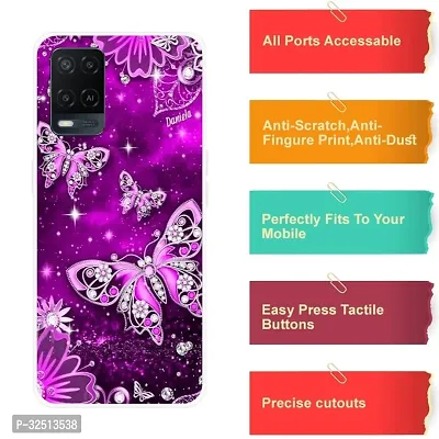 Stylish Silicon Printed Back Cover for Oppo A54-thumb4