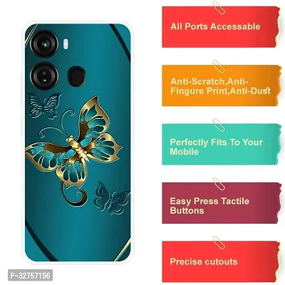 Stylish Multicolored Silicone Printed Back Case Cover For Itel-P-40-thumb4