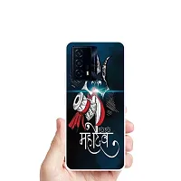 Stylish Silicon Printed Back Case Cover for Iqoo Z5 5G-thumb2