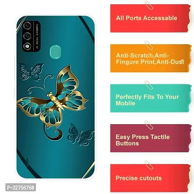 Stylish Silicon Printed Back Cover for Itel A48-thumb2