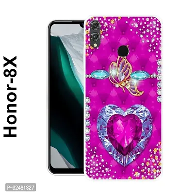 Designer Silicone Back Case Cover For HONOR 8X-thumb0