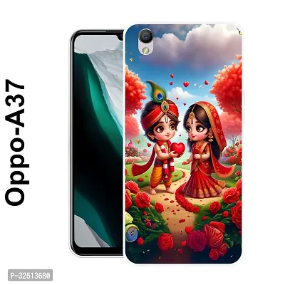 Stylish Silicon Back Cover for Oppo A37-thumb0