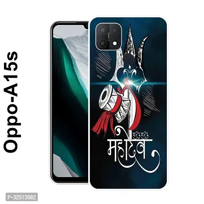 Stylish Silicon Back Cover for Oppo A15s