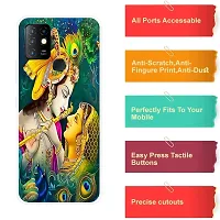 Stylish Silicon Printed Back Case Cover for Infinix Hot 10-thumb3