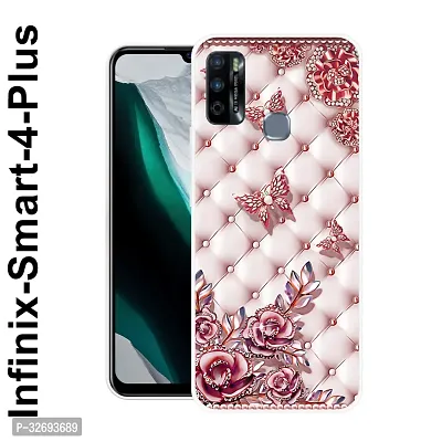 Stylish Back Cover for Infinix Smart 4 Plus