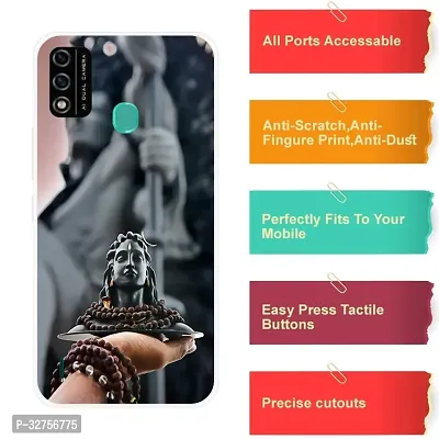 Stylish Silicon Printed Back Cover for Itel A48-thumb4