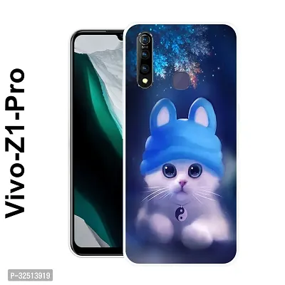 Stylish Silicon Back Cover for Vivo Z1 Pro