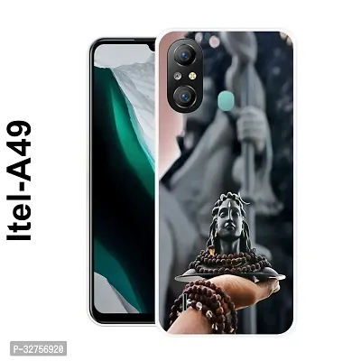 Stylish Silicon Printed Back Cover for Itel A49