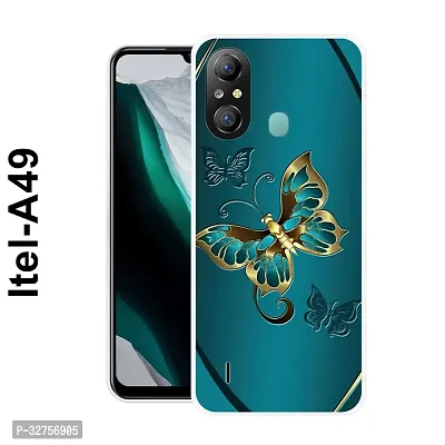 Stylish Silicon Printed Back Cover for Itel A49-thumb0