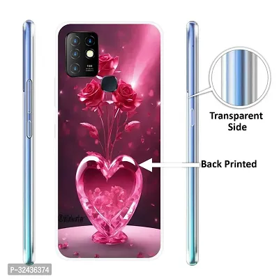 Stylish Silicon Printed Back Case Cover for Infinix Hot 10-thumb2