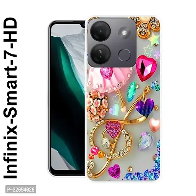 Stylish Back Cover for Infinix Smart 7 HD-thumb0