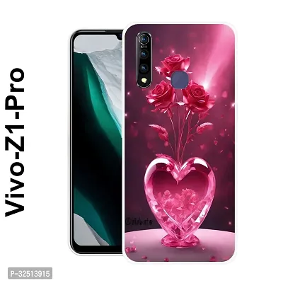 Stylish Silicon Back Cover for Vivo Z1 Pro