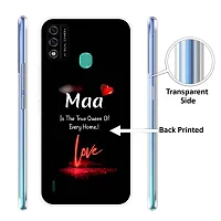 Stylish Silicon Printed Back Cover for Itel A48-thumb1