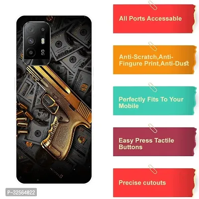 Oppo F19 Pro Plush Printed Mobile Back Cover-thumb4