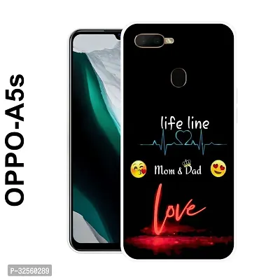 Stylish Silicon Back Cover for Oppo A5s