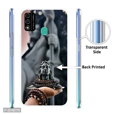 Stylish Silicon Printed Back Cover for Itel A48-thumb2