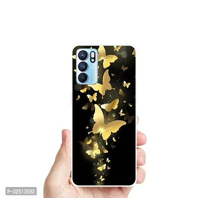 Stylish Silicon Printed Back Cover for Oppo Reno 6 5G-thumb3