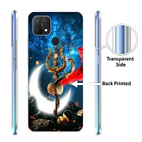 Stylish Silicon Printed Back Case Cover for Oppo A15-thumb2