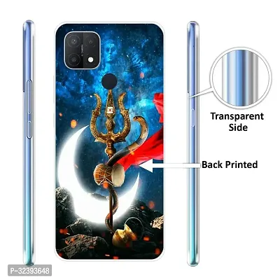 Stylish Silicon Printed Back Case Cover for Oppo A15-thumb3