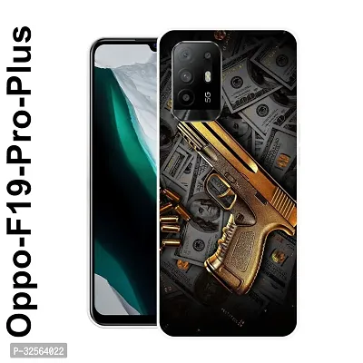 Oppo F19 Pro Plush Printed Mobile Back Cover