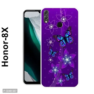 Designer Silicone Back Case Cover For HONOR 8X-thumb0