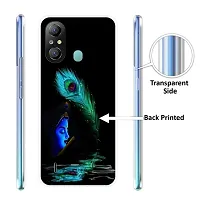 Stylish Silicon Printed Back Cover for Itel A49-thumb1