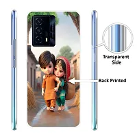 Stylish Silicon Printed Back Case Cover for Iqoo Z5 5G-thumb1