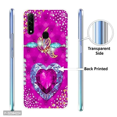 Stylish Silicon Printed Back Cover for OPPO A31-thumb2