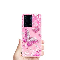 Stylish Silicon Printed Back Case Cover for Iqoo Z5 5G-thumb2