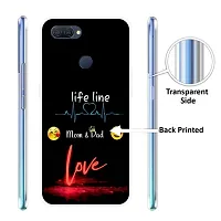 Stylish Silicon Printed Back Case Cover for Oppo A12-thumb1