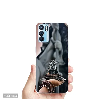 Stylish Silicon Printed Back Cover for Oppo Reno 6 5G-thumb3