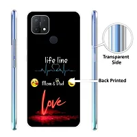 Stylish Silicon Printed Back Case Cover for Oppo A15-thumb2