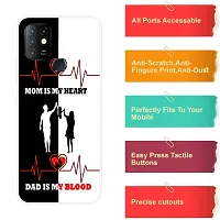 Stylish Silicon Printed Back Case Cover for Infinix Hot 10-thumb3